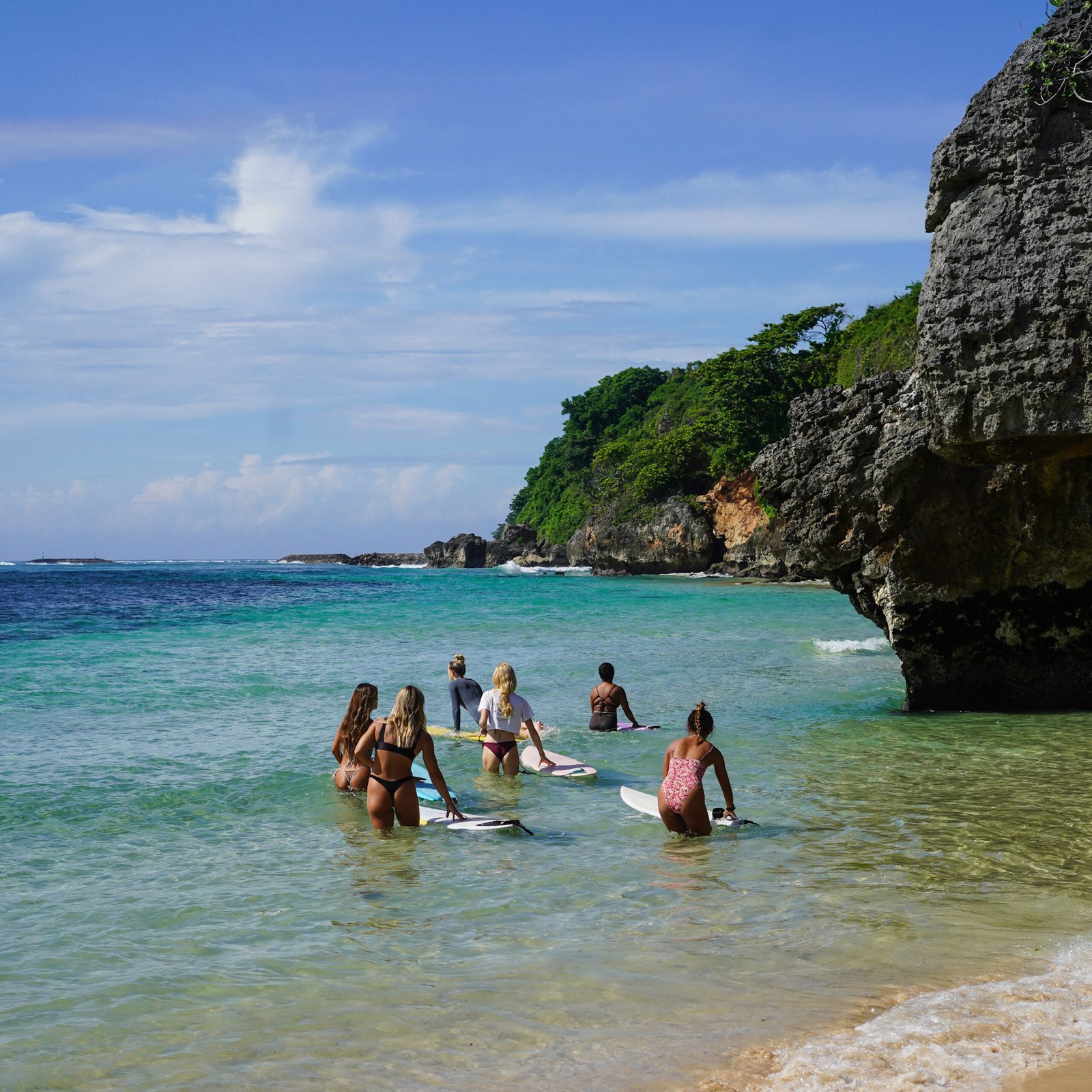 All Girls Trips by Surfing in Indonesia